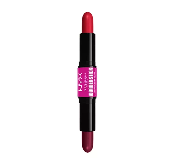 NYX PROFESSIONAL MAKEUP WONDER STICK ДВОСТОРОННІ РУМ’ЯНА ДЛЯ ЩІК 05 BRIGHT AMBER + FUCHSIA 2x4Г