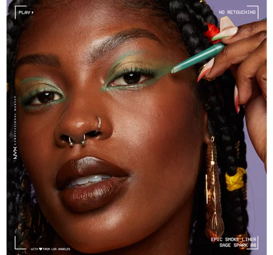 NYX PROFESSIONAL MAKEUP EPIC SMOKE LINER ОЛІВЕЦЬ ДЛЯ ОЧЕЙ 08 SAGE SPARKS 0,17 Г