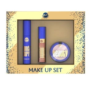 Bell Make Up Set набір туш для вій Long&Curly 6 g + рідкі тіні для очей 02 Dusty 4,7 г + коректор під очі 4,5 г