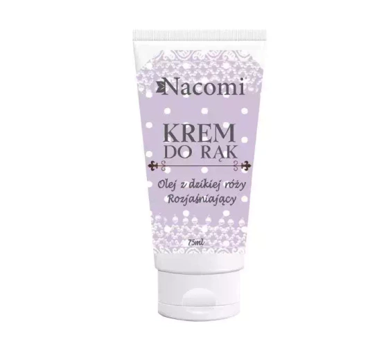 NACOMI ОСВЕТЛЯЮЩИЙ КРЕМ ДЛЯ РУК МАСЛО ДИКОЙ РОЗЫ