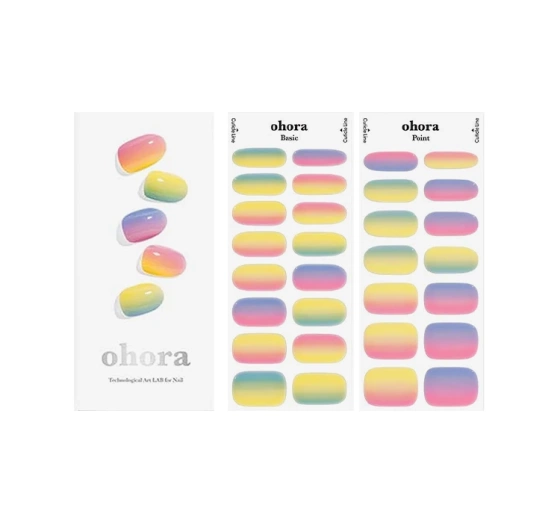 OHORA ГЕЛЕВІ НАКЛЕЙКИ ДЛЯ НІГТІВ PASTEL
