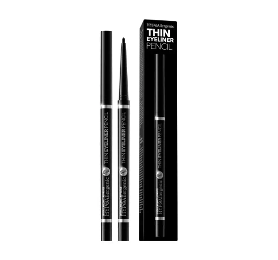 BELL HYPOALLERGENIC THIN EYELINER PENCIL ГІПОАЛЕРГЕННА ПІДВОДКА ДЛЯ ОЧЕЙ 003 GRAPHITE