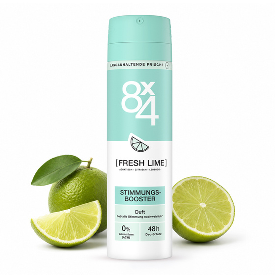 8x4 дезодорант спрей для жінок Fresh Lime 150 мл