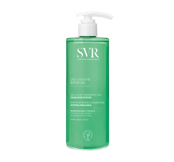 SVR SPIRIAL DEO-DOUCHE ДЕЗОДОРИРУЮЩИЙ ГЕЛЬ ДЛЯ МЫТИЯ ТЕЛА 400МЛ