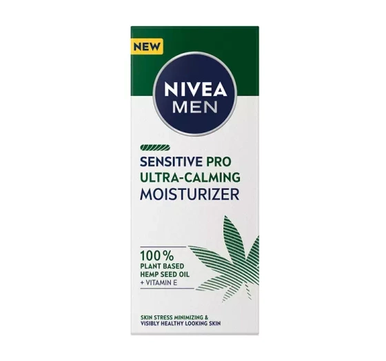 NIVEA MEN SENSITIVE PRO УВЛАЖНЯЮЩИЙ КРЕМ ДЛЯ ЛИЦА С СЕМЕНАМИ КОНОПЛИ 75МЛ