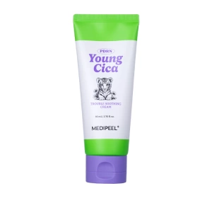 MEDIPEEL Young Cica PDRN Trouble Soothing Essence Cream заспокійливий крем для обличчя 80 мл