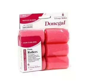 DONEGAL БИГУДИ ДЛЯ ВОЛОС ИЗ ГУБКИ XL 6 ШТУК