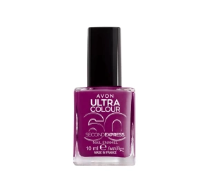 AVON ULTRA COLOUR 60 SECOND EXPRESS ЛАК ДЛЯ НОГТЕЙ GRAPE ESCAPE  10МЛ