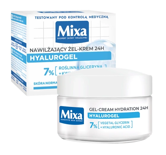 MIXA HYALUROGEL ИНТЕНСИВНО УВЛАЖНЯЮЩИЙ КРЕМ 50МЛ