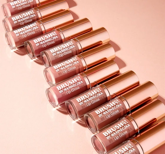 Brush Up блиск для губ з криючою формулою та кремовим блиском 04 Warm Nude 3,8г