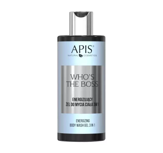 APIS WHO'S THE BOSS ТОНІЗУЮЧИЙ ГЕЛЬ ДЛЯ МИТТЯ ТІЛА 3 В 1 300МЛ