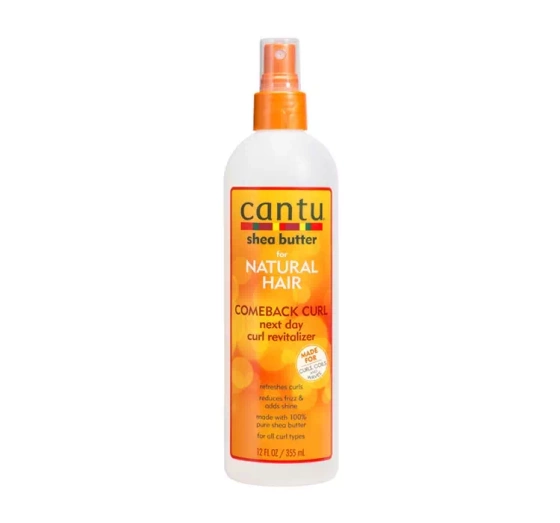 CANTU NATURAL HAIR СПРЕЙ ДЛЯ РЕАНИМАЦИИ ЛОКОНОВ И ВОЛН 355МЛ