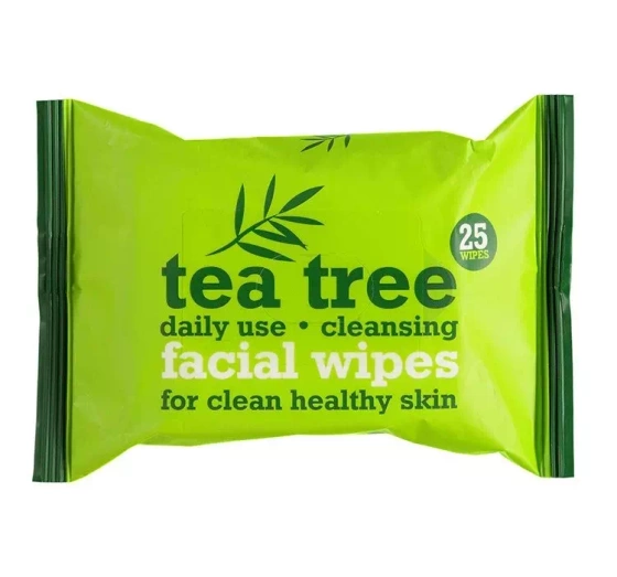 XPEL TEA TREE СЕРВЕТКИ ДЛЯ ЗНЯТТЯ МАКІЯЖУ 25 ШТУК