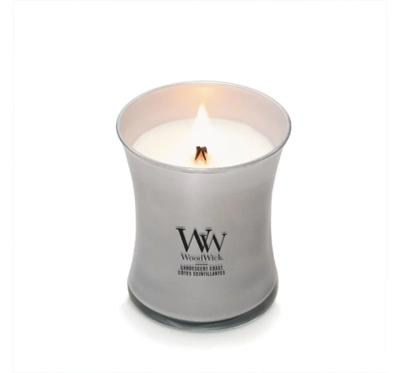 Woodwick Medium Jar Candle ароматична свічка Candescent Coast 275 г