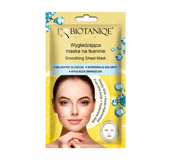 BIOTANIQE MULTIBIOMASK РОЗГЛАДЖУЮЧА ТКАНИННА МАСКА 1 ШТ