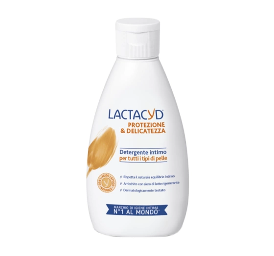 LACTACYD ЗАЩИТА И ДЕЛИКАТНОСТЬ СРЕДСТВО ДЛЯ ИНТИМНОЙ ГИГИЕНЫ 200МЛ