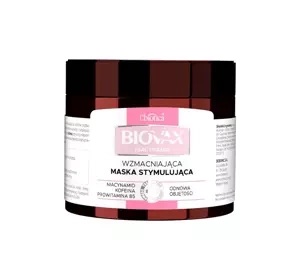 BIOVAX NIACINAMIDE УКРЕПЛЯЮЩАЯ СТИМУЛИРУЮЩАЯ МАСКА ДЛЯ ВОЛОС 250МЛ