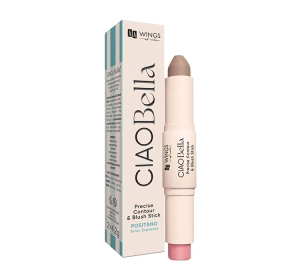 AA CIAO Bella бронзер и румяна в форме стика 2в1 для контурирования лица 01 Blonde 2 x 4,2 г