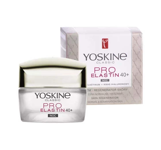 YOSKINE CLASSIC PRO ELASTIN 40+ РЕГЕНЕРИРУЮЩИЙ КРЕМ НА НОЧЬ 50МЛ
