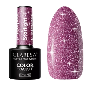 CLARESA SOAK OFF ГЕЛЬ-ЛАК STARLIGHT 4 5Г