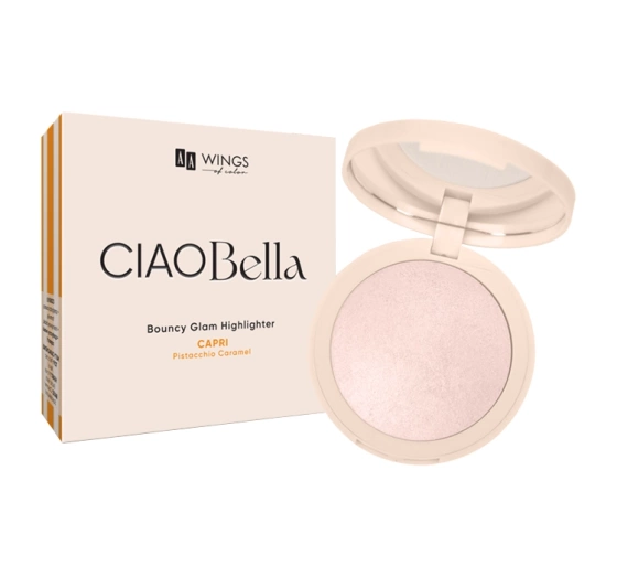 AA CIAO Bella хайлайтер для лица 03 Rose Gold Glow 11 г