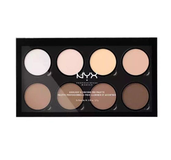 NYX PROFESSIONAL MAKEUP CONTOUR PALETTE ПАЛІТРА ДЛЯ КОНТУРУ ОБЛИЧЧЯ  2.7 Г