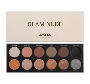 ASOA ПАЕТКА ТЕНЕЙ ДЛЯ ВЕК GLAM NUDE 12,2Г