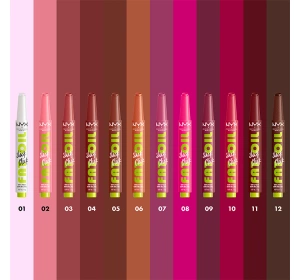 NYX PROFESSIONAL MAKEUP FAT OIL SLICK CLICK БАЛЬЗАМ ДЛЯ ГУБ 09 THAT'S MAJOR 2Г