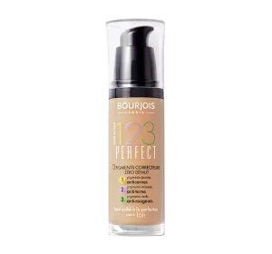 BOURJOIS 123 PERFECT FOUND ТОНАЛЬНИЙ ЗАСІБ 53 LIGHT BEIGE