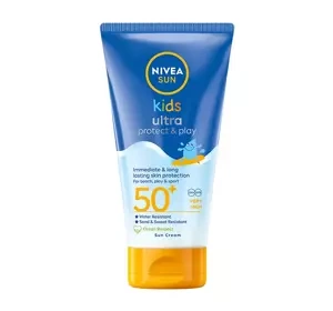 NIVEA SUN KIDS ULTRA PROTECT & PLAY СОНЦЕЗАХИСНИЙ БАЛЬЗАМ ДЛЯ ЗАСМАГИ ДЛЯ ДІТЕЙ SPF 50+ 150МЛ