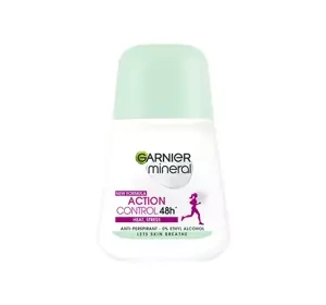 GARNIER MINERAL ACTION CONTROL 48H КУЛЬКОВИЙ АНТИПЕРСПІРАНТ ДЛЯ ЖІНОК ROLL ON  50МЛ