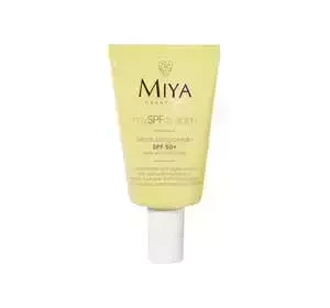 MIYA COSMETICS MY SPF CREAM ЗВОЛОЖУВАЛЬНИЙ КРЕМ SPF 50+ ОБЛИЧЧЯ ОЧІ ДЕКОЛЬТЕ 40МЛ