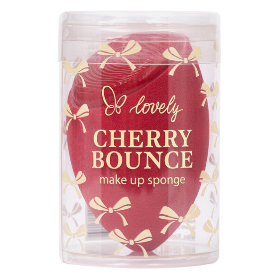 Lovely Cherry Bounce спонж для макіяжу з силіконовим аплікатором