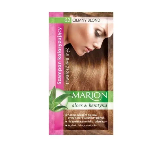 MARION ОТТЕНОЧНЫЙ ШАМПУНЬ ТЕМНЫЙ БЛОНД 62