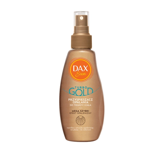 DAX SUN УСКОРИТЕЛЬ ЗАГАРА ДЛЯ ЛИЦА И ТЕЛА TURBO GOLD 200МЛ 