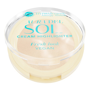 Bell Hypoallergenic Aura Del Sol гіпоалергенний кремовий хайлайтер для обличчя 01 Sunset 3,5 г