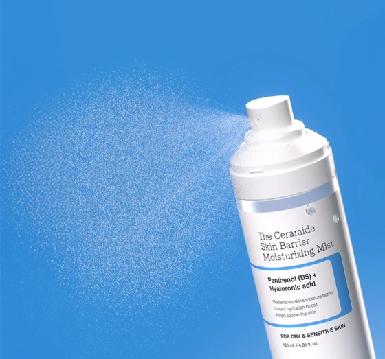 COSRX The Skin Barrier Moisturizing Mist зволожувальний спрей для обличчя з керамідами 120 мл