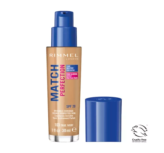 RIMMEL ТОНАЛЬНЫЙ КРЕМ MATCH PERFECTION NR 103 НОВАЯ ВЕРСИЯ