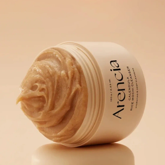 Arencia Calendula Rice Mochi Cleanser очищающая паста для умывания с рисом 120 г