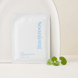 Etude House Soon Jung Panthensoside Sheet Mask заспокійлива тканинна маска з пантенолом і мадекасозидом 25 мл