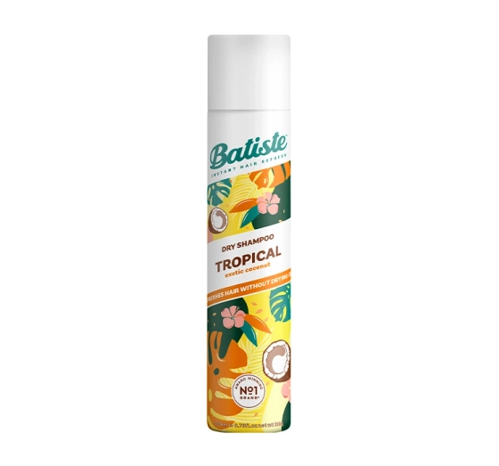 BATISTE DRY SHAMPOO СУХОЙ ШАМПУНЬ TROPICAL 200 МЛ