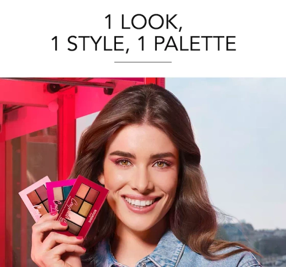 BOURJOIS VOLUME GLAMOUR COUP DE FOUDRE ПАЛЕТКА ТІНЕЙ ДЛЯ ПОВІК 03 CUTE LOOK 8,4Г