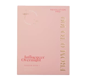 REVOLUTION PRO INFLUENCER OVERNIGHT ПАЛЕТКА ТЕНЕЙ ДЛЯ ВЕК BOOK 1 35,2Г