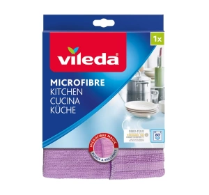 Vileda Microfibre Kitchen кухонна серветка з мікрофібри 2в1 1 штука