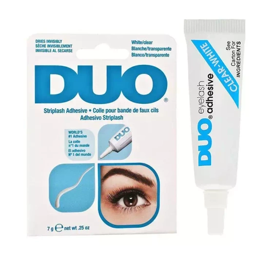 ARDELL DUO КЛЕЙ ДЛЯ НАКЛАДНИХ ВІЙ WHITE CLEAR 7Г