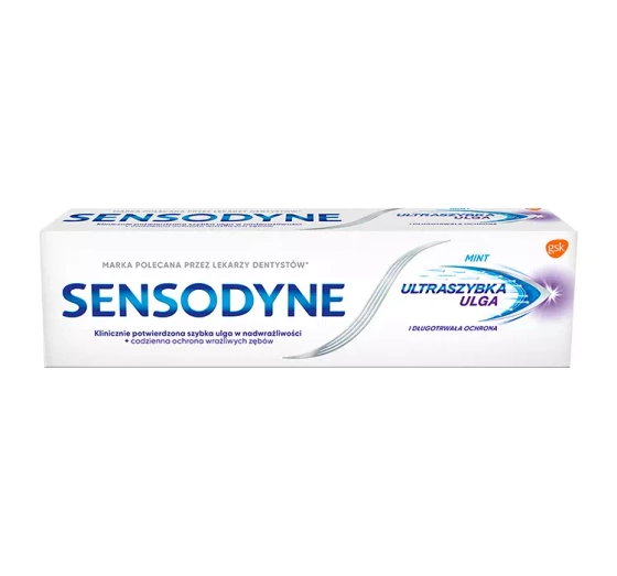 SENSODYNE RAPID RELIEF ЗУБНАЯ ПАСТА УЛЬТРАБЫСТРОЕ ОБЛЕГЧЕНИЕ ПРИ ГИПЕРЧУВСТВИТЕЛЬНОСТИ 75 МЛ
