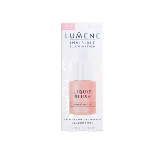 LUMENE INVISIBLE ILLUMINATION LIQUID BLUSH СЫВОРОТКА С РУМЯНАМИ ДЛЯ ЩЕК PINK BLOSSOM 15МЛ