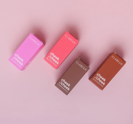 CLARESA CHEEK2CHEEK КРЕМОВЫЙ БРОНЗЕР ДЛЯ ЛИЦА 02 MILK CHOCO 6Г