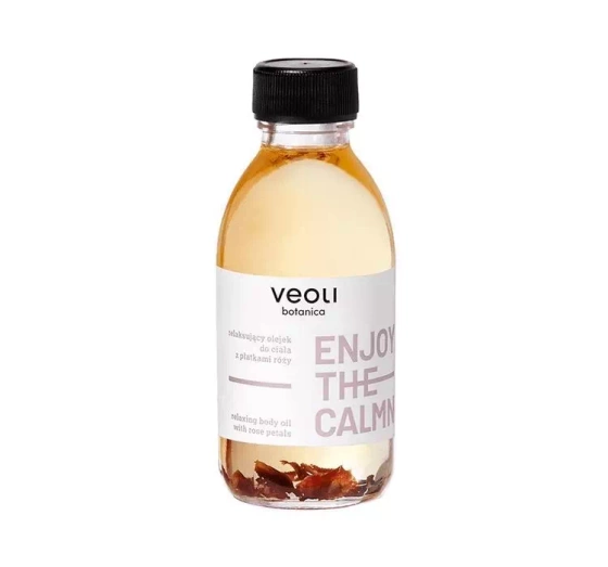 VEOLI BOTANICA ENJOY THE CALMNESS РОЗСЛАБЛЯЮЧА ОЛІЙКА ДЛЯ ТІЛА З ПЕЛЮСТКАМИ ТРОЯНД 150МЛ