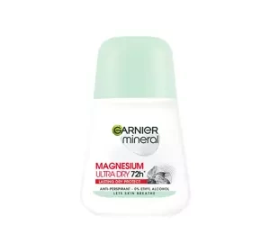 GARNIER MINERAL MAGNESIUM ULTRA DRY 72H ШАРИКОВЫЙ АНТИПЕРСПИРАНТ ДЛЯ ЖЕНЩИН 50МЛ